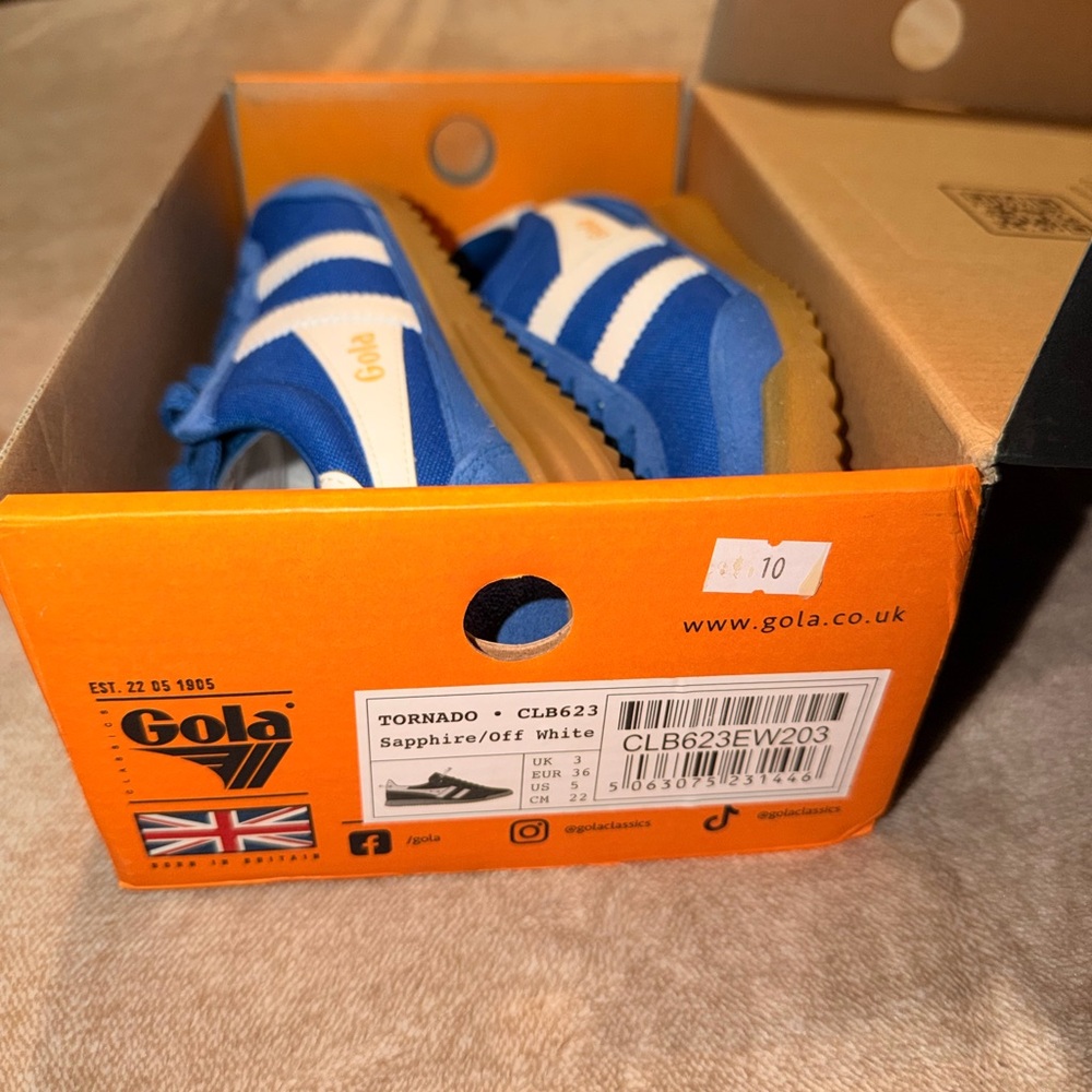 Gola sneakers womens size 5, uk 3 - Picture 4 of 9
